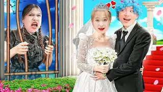 Fake Pregnant Wednesday Ruined My Mom's Wedding || Funny Stories Baby Doll's Family