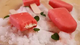 WATERMELON CREAMY POPSICLES | HOW TO MAKE POPSICLE RECIPE | EASY CREAMY WATERMELON POPSICLES