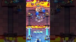 LITTLE PRINCE IS STRONG!!! | CLASH ROYALE | #clashroyale #shorts #viral