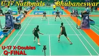 Arnav/Anjana Vs Ojas/Tanvi, U17 XD Q.Final, Nationals Bhubaneswar December 2025