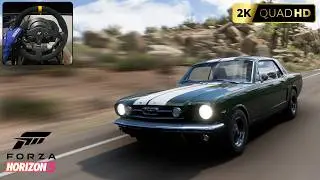 Forza Horizon 5 Online | Mustang 65 RWD | Wheel Gameplay
