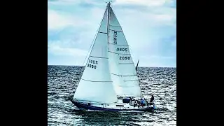 4. #daytonasailboatracing  2023 - Commodore's Cup - North Turn to Daytona Pier - 1 Sept. @ 6 PM