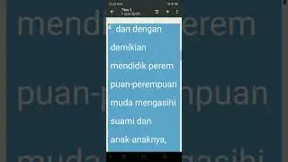 KITAB SUCI TITUS 2:4(TB)