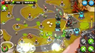 Alien Creeps TD: Level 49 | Fission Foes