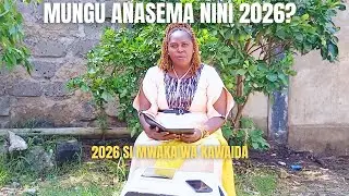 Neno la Mungu kwa Mwaka wa 2026 | Mungu Anasema Nini?