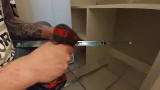 Installing Wire Basket Pull Out