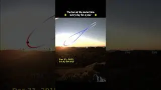 Solar Analemma #timelapse #astronomy