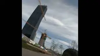 DC Tower 1 to the left || Danube City, Vienna