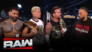 WWE Raw Highlights - CM Punk Needs Roman Reigns Help For War Games 2025, Roman Reigns Joins CM Punk