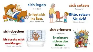 50 Essential German Reflexive Verbs with Examples