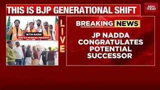 Nitin Nabin Appointed BJP National Working President; JP Nadda Wishes 'Potential Successor'