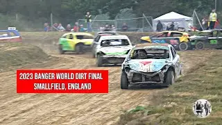 Banger World Dirt Final 2023 - Smallfield, England.