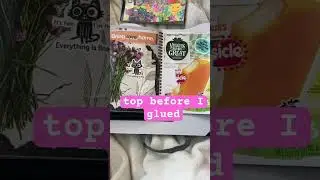 Junk Journal Spread to cheer me up #junkjournal #handmade #scrapbook #journalideas #pmsproblems