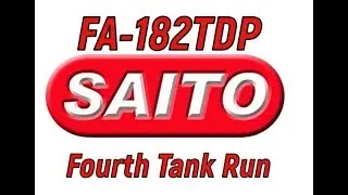 Saito FA-182TDP Fourth Tank Run