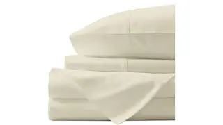 Natural Egyptian Cotton Sheets King Size   1000 Thread Count Sateen Weave