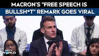 Emmanuel Macron&rsquo;s &ldquo;Free Speech Is Bullsh*t&rdquo; Remark Goes Viral During Indo-French Meet