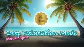 4 Hours of Deep Relaxation: Ocean Waves & Alpha Wave Music