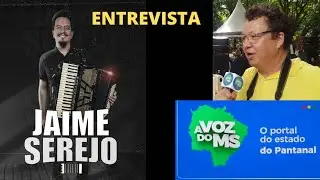 Jaime Serejo GRUPO TRADI&Ccedil;&Atilde;O Uma hora e meia de amor Entrevistado por Geraldo Cavalcante A VOZ DO MS