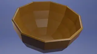 3D Modeling a Low Poly Bowl in Blender