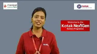 Pragya Srivastava, learner of the Kotak NextGen Bankers Program, as she shares her MABFSI journey.