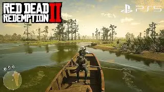 Red Dead Redemption 2 - Helping Albert Mason with Photography of Alligators