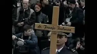 Klapa Cambi na sprovodu Franje Tudmana