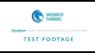 Nauticam EMWL water contact relay lens system. TEST FOOTAGE