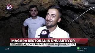 KEBAN İL&Ccedil;ESİNDEKİ MAĞARA RESTORANIN &Uuml;N&Uuml;, G&Uuml;NDEN G&Uuml;NE YAYILIYOR