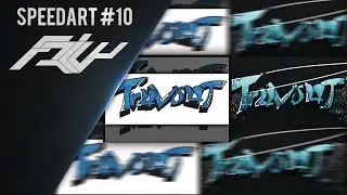 Hand Drawn Truvout Graffiti | Speedart #10