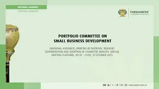 Portfolio Committee on Small Business Development, 29 October 2025