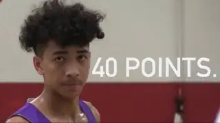 Nate Calmese is SMOOTH. | 40 POINTS & A DEEP Game Winner