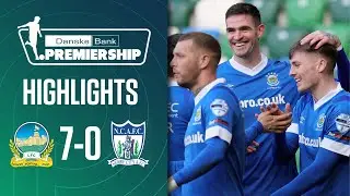 Blues go goal crazy against struggling Newry | Linfield 7-0 Newry City | Irish League Highlights