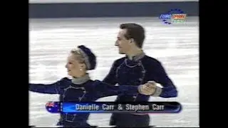 Danielle McGrath & Stephen Carr AUS - 1996 World Figure Skating Championships Short Program