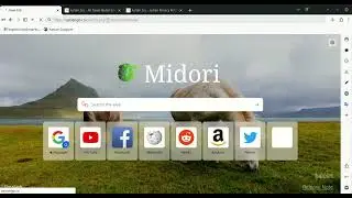 Amazing: New Midori Browser for desktop