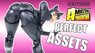 Обзор фигурки Batman Arkham Knight от Revoltech CATWOMAN Amazing Yamaguchi!