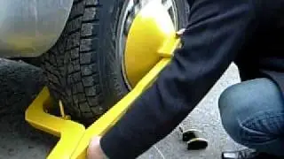 The Urban Boot, The Booter's wheel boot for parking