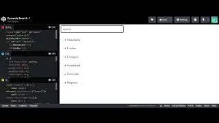 Dynamic Search