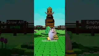 The cat thought he got it😂| HuhCat Gaming #growagarden