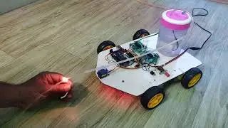 Fire Fighting Robot using Arduino
