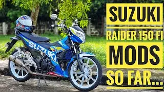 Suzuki Raider 150 Fi Mods / Accessories (So far...)