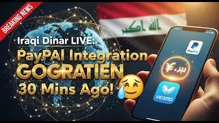 Iraqi Dinar LIVE PayPal Integration 30 Mins Ago! 😱
