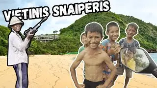 Lomboko pakrantės tyrinėjimas 🇮🇩 | Klifai, tušti paplūdimiai ir netikėti susitikimai su vaikais