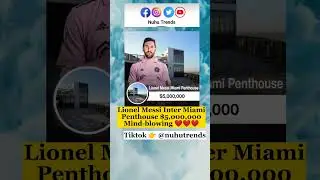 Lionel Messi Miami Penthouse Is Mind-blowing 😳😳