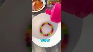Mind Blowing Rainbow Skittles Science Experiment! Science is Magic