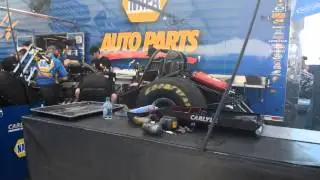 Smell the Nitro! Ron Capps Warm-up