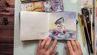Watercolor Live 2025: Sketchbook Flip Through!