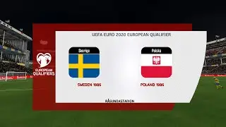FIFA 14.European qualification FIFA World Cup 1986.Matchday 1.Poland-Sweden. Switherland-Italy