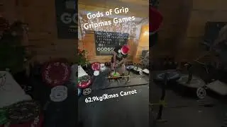 Gods of Grip Gripmas Games 62.9kg Xmas Carrot Lift #fitness #grip #gripstrength #godsofgrip