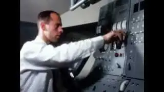 Command Module and Lunar Module Simulators at NASA