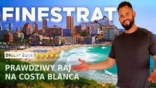 FINESTRAT, Hiszpania. Przewodnik po Costa Blanca, Miasta Hiszpanii (2024) | 4K
